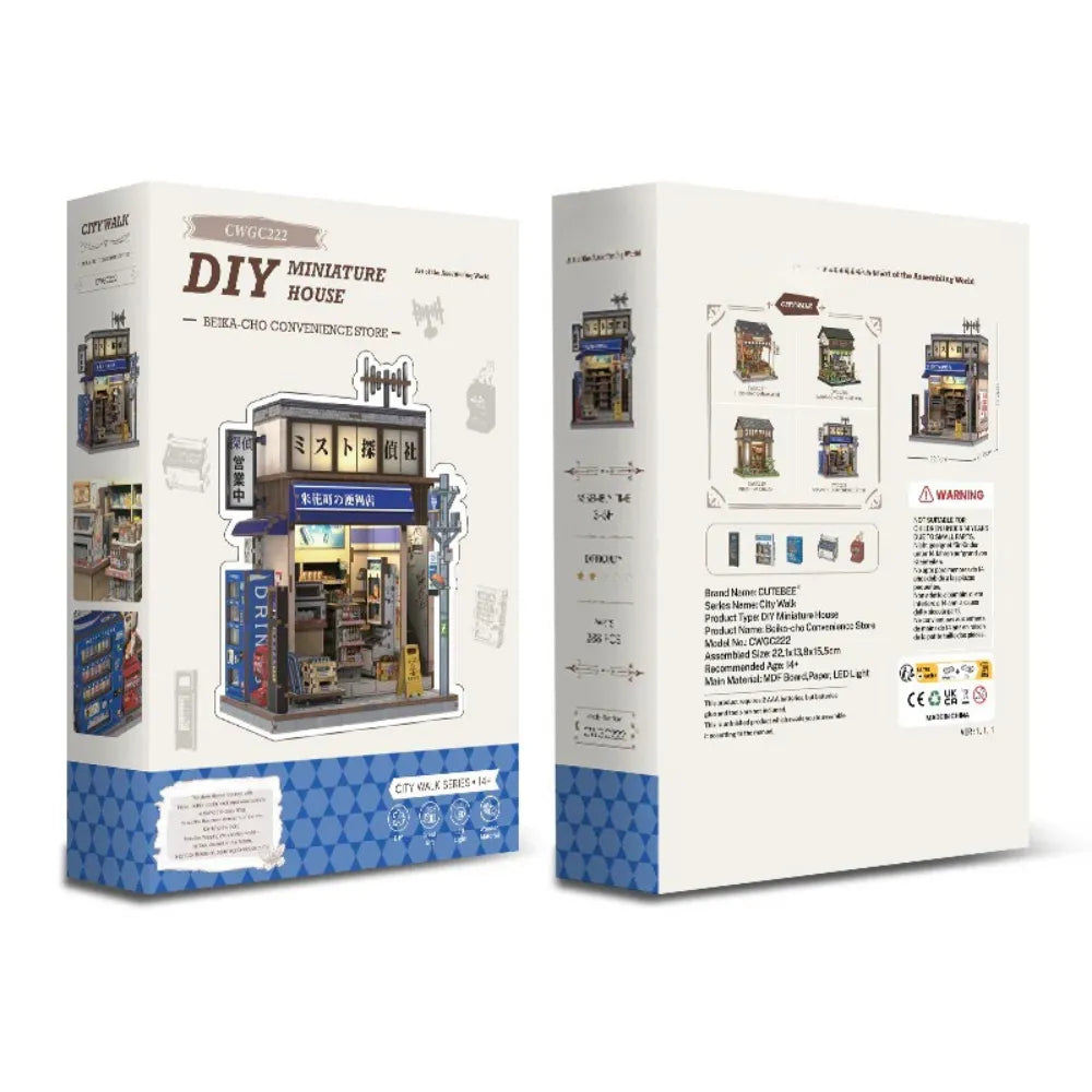 DIY Japanese Convenience Store Miniature House