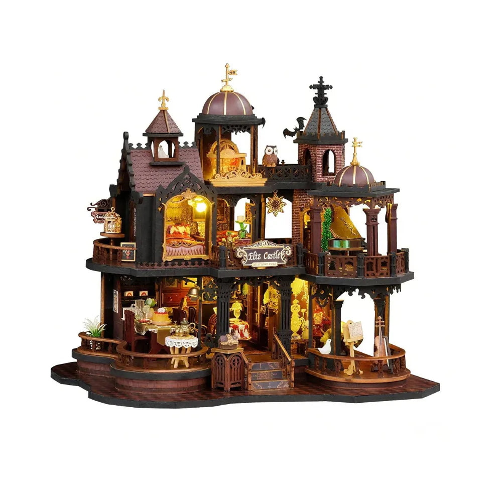 Edinburgh Castle DIY Miniature House Kit