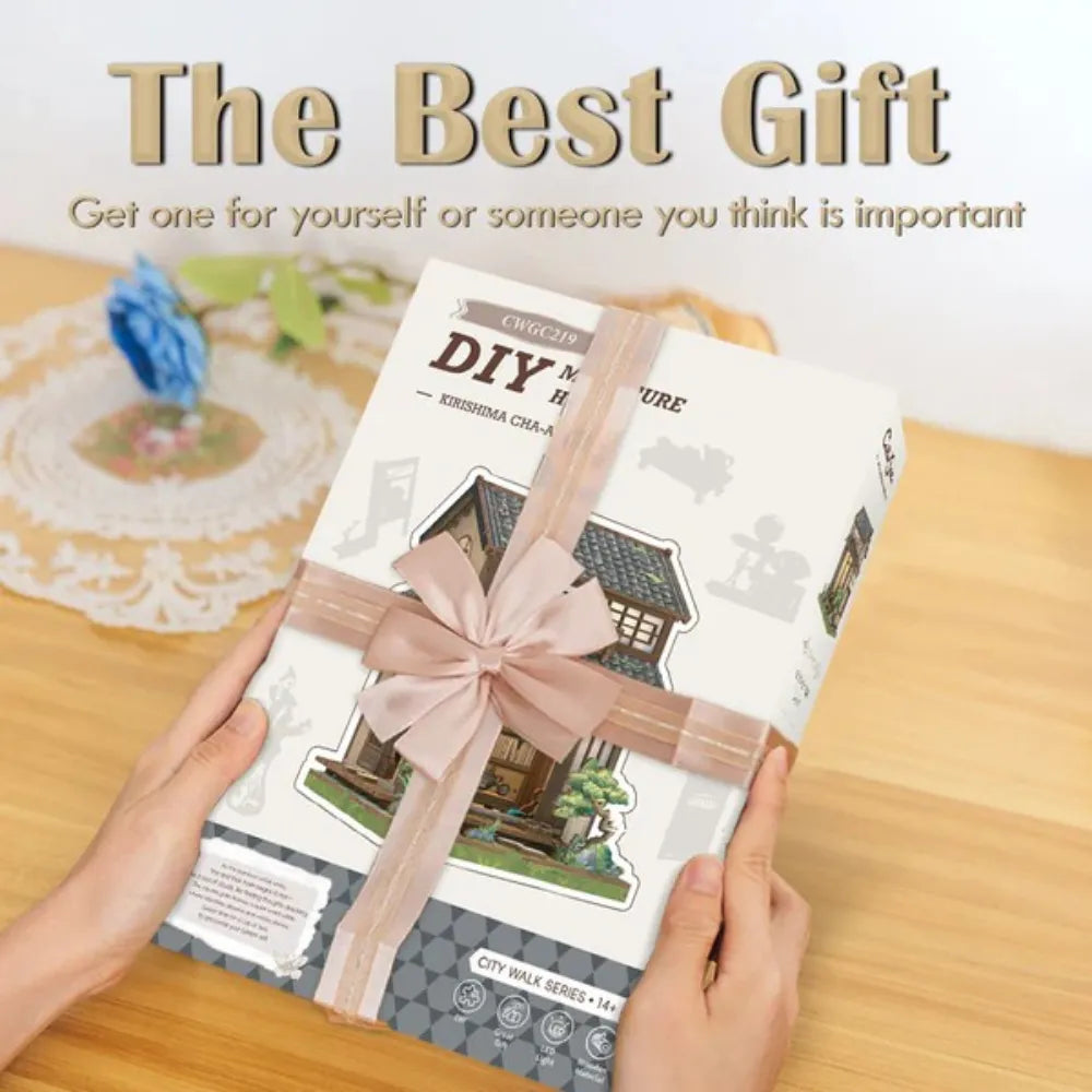 Kirishima Cha-an: DIY Japanese Tea House Miniature