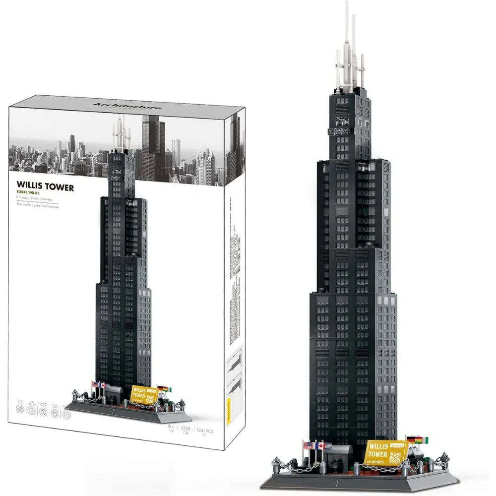 Willis Tower Building Block Set
