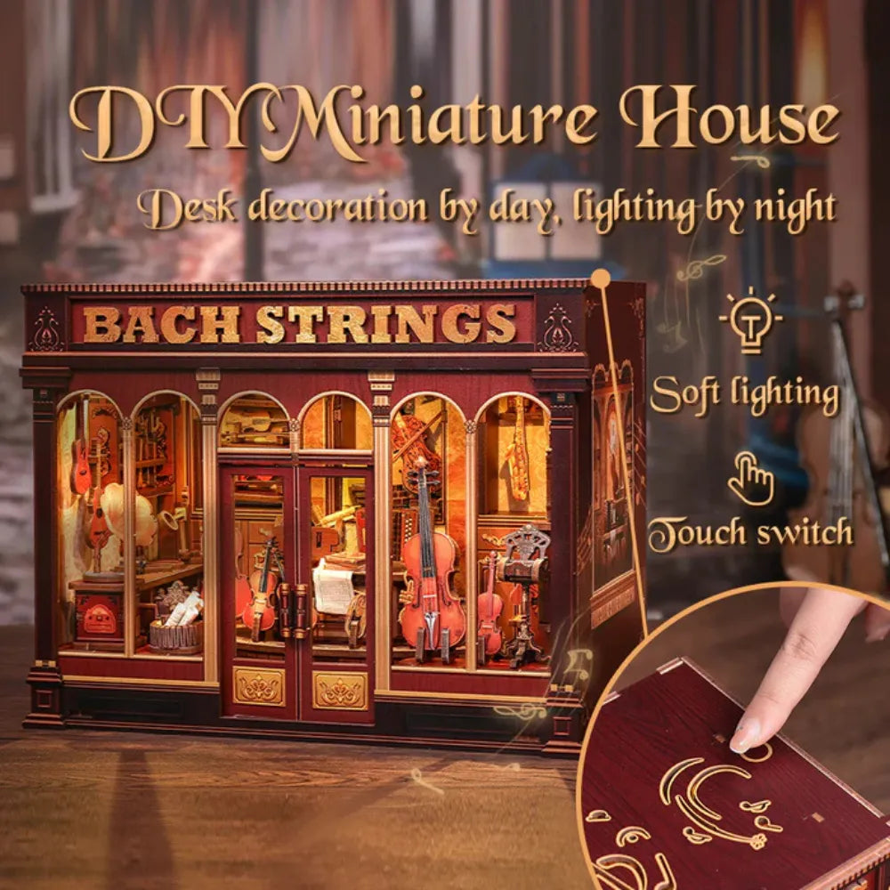 Bach Strings DIY Miniature Music House