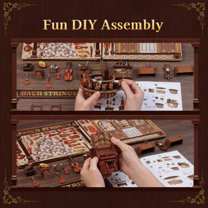 Bach Strings DIY Miniature Music House