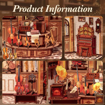 Bach Strings DIY Miniature Music House