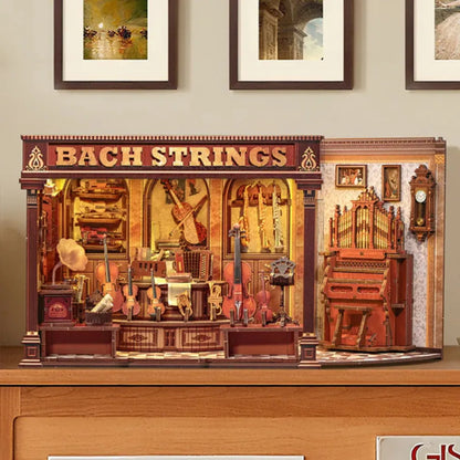 Bach Strings DIY Miniature Music House