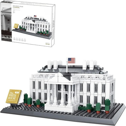 White House Building Block Model