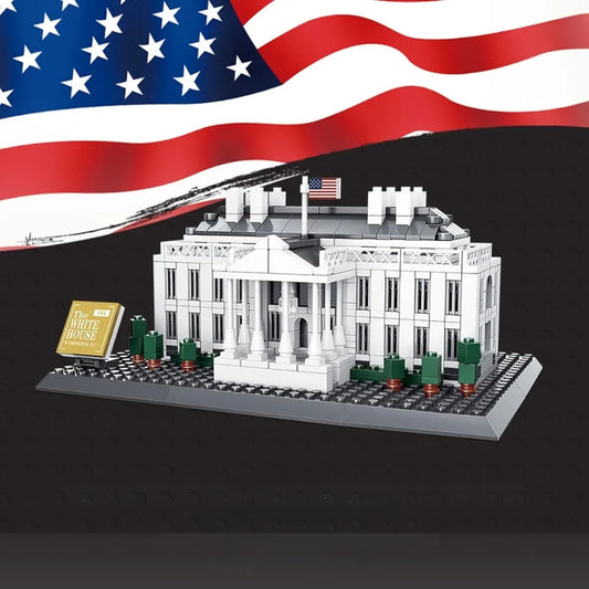 White House Building Block Model