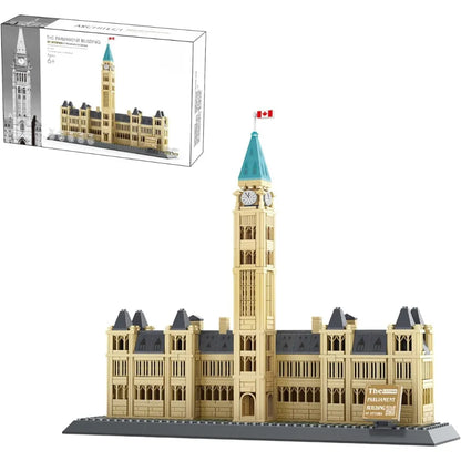 Canadian Parliament Building Block Set