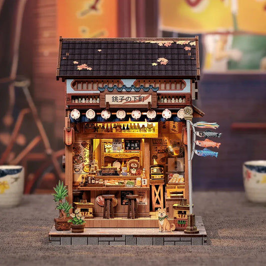 DIY Japanese Izakaya Miniature House Kit