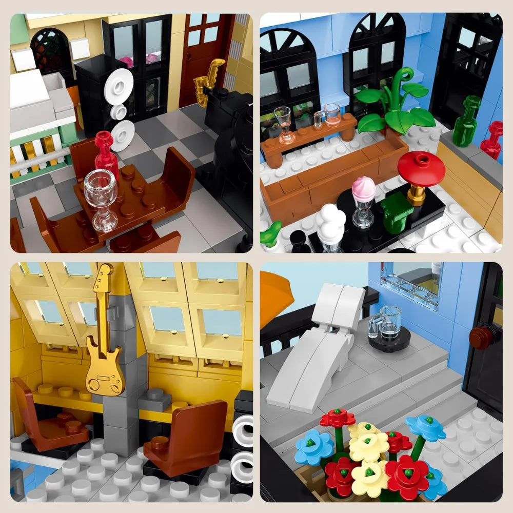 LED City Hotel Building Kit