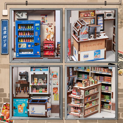 DIY Japanese Convenience Store Miniature House