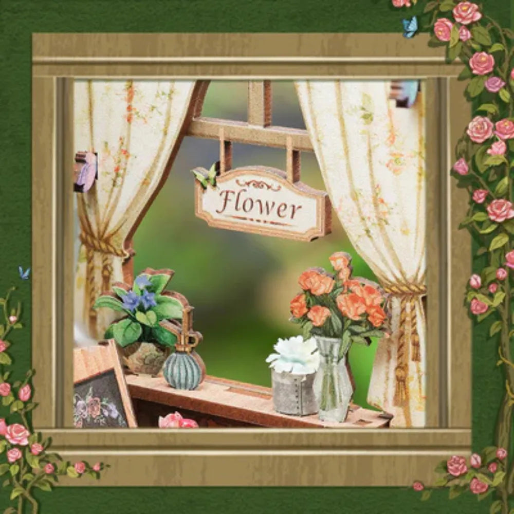 DIY Blossom Florist Dollhouse Kit