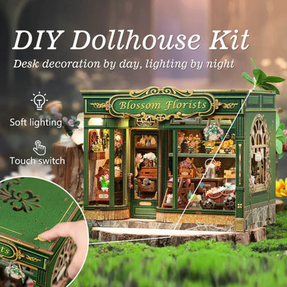 DIY Blossom Florist Dollhouse Kit