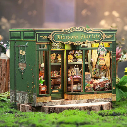DIY Blossom Florist Dollhouse Kit