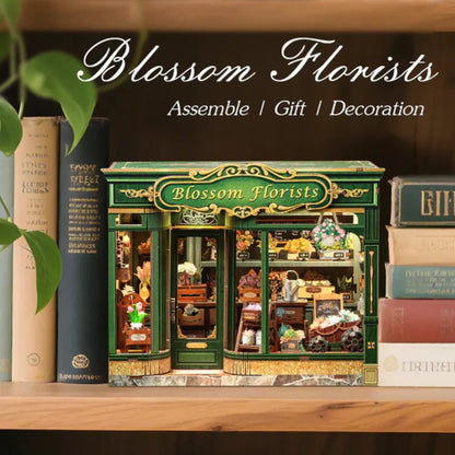 DIY Blossom Florist Dollhouse Kit