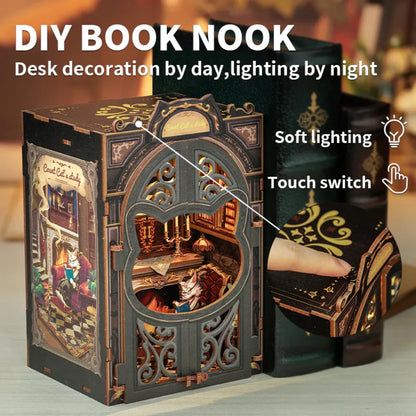 DIY Book Nook Kit - Count Cat's Study
