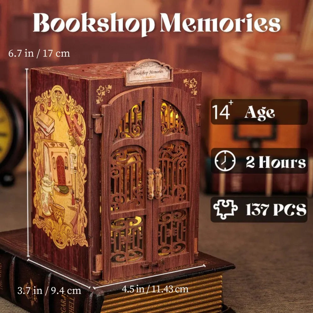 Bookshop Memories DIY Book Nook Kit