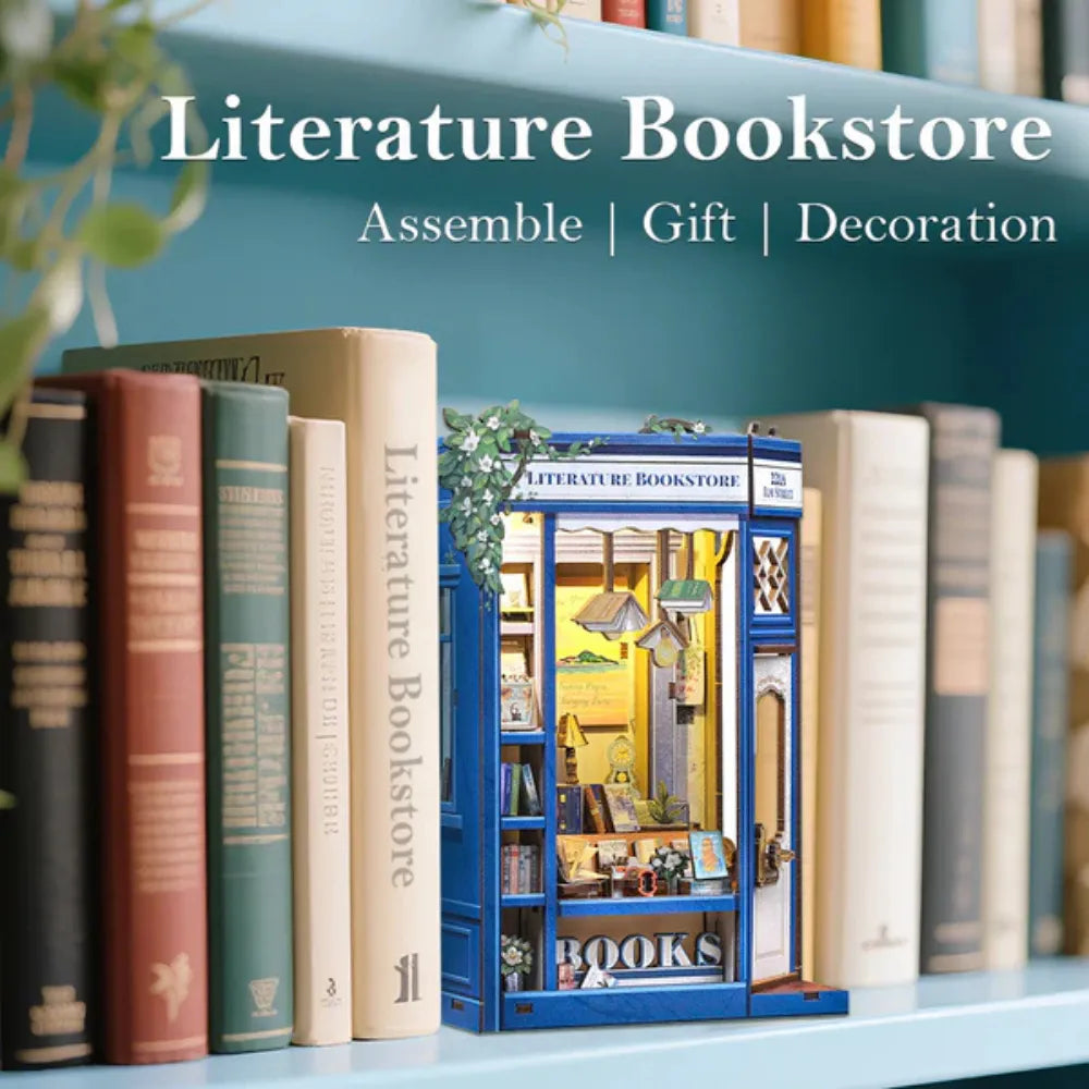 DIY Literature Bookstore Book Nook Kit