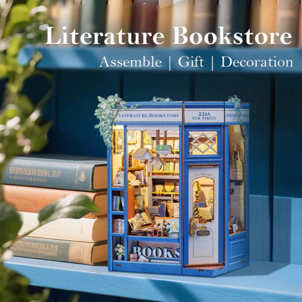 DIY Literature Bookstore Book Nook Kit