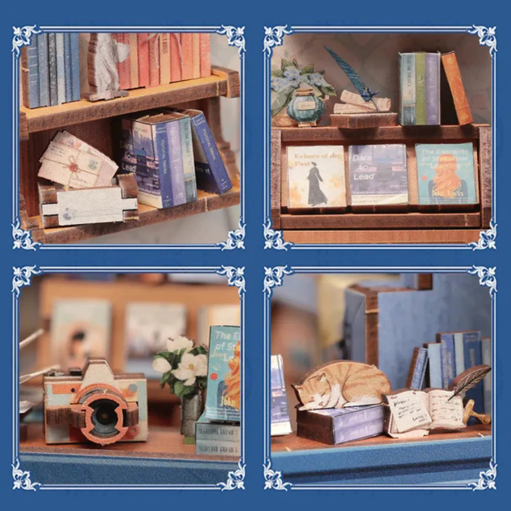 DIY Literature Bookstore Book Nook Kit