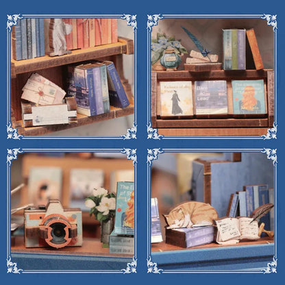 DIY Literature Bookstore Book Nook Kit