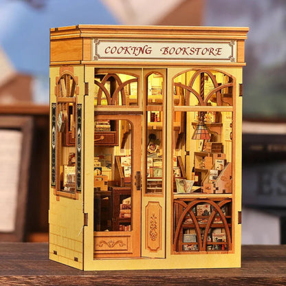 DIY Cooking Bookstore Book Nook Kit