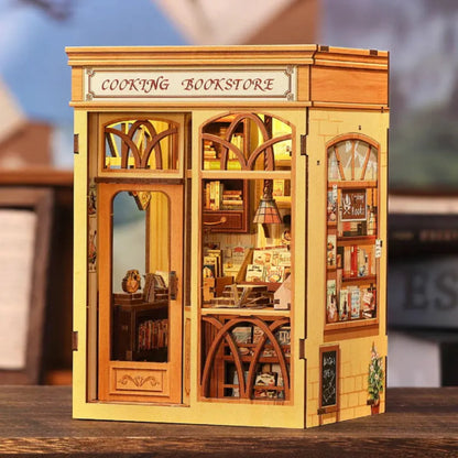 DIY Cooking Bookstore Book Nook Kit