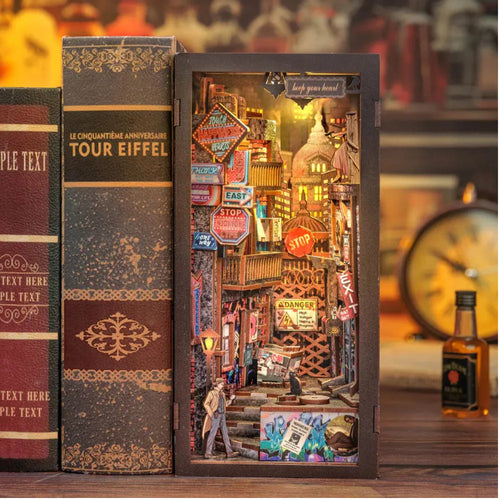 DIY Detective's Alley Book Nook Kit - The Long Goodbye