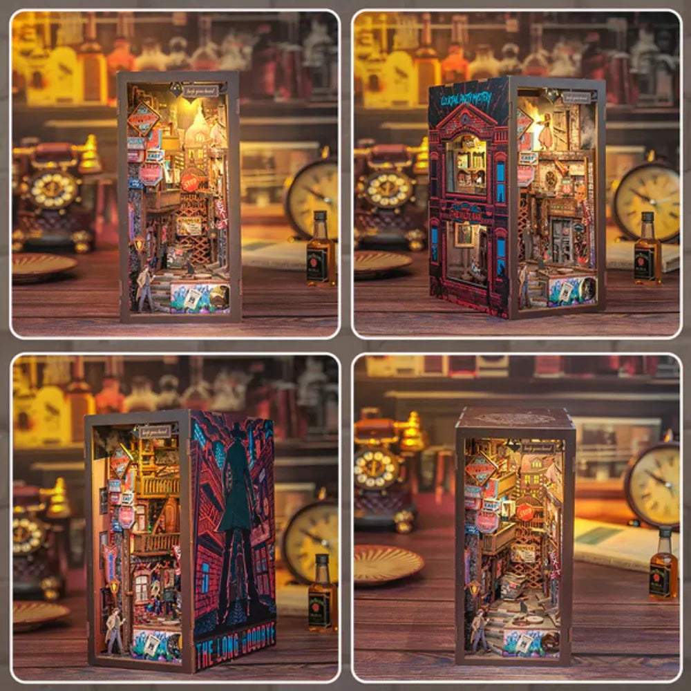 DIY Detective's Alley Book Nook Kit - The Long Goodbye