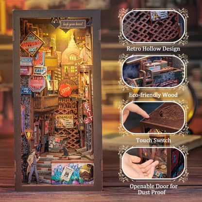 DIY Detective's Alley Book Nook Kit - The Long Goodbye