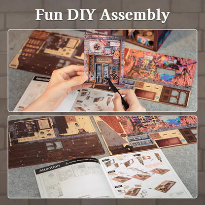 DIY Detective's Alley Book Nook Kit - The Long Goodbye