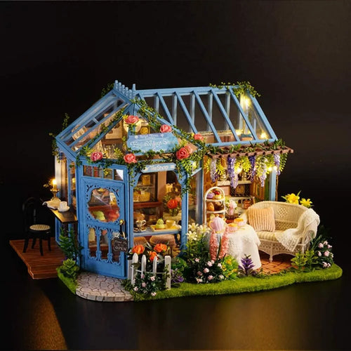 Rose Garden Tea House Dollhouse