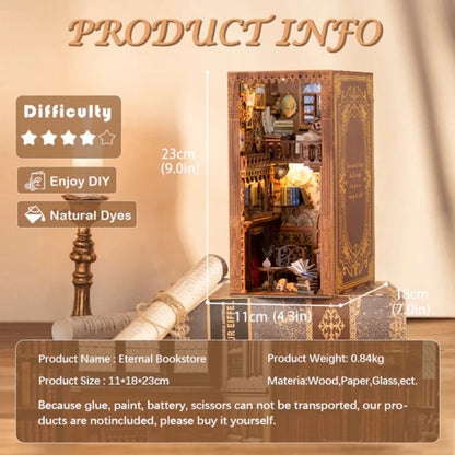 DIY Eternal Bookstore Book Nook Kit