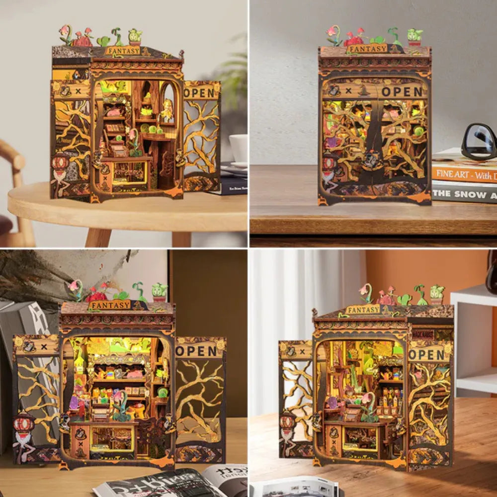 Fantacy Plant Shop Book Nook Kit