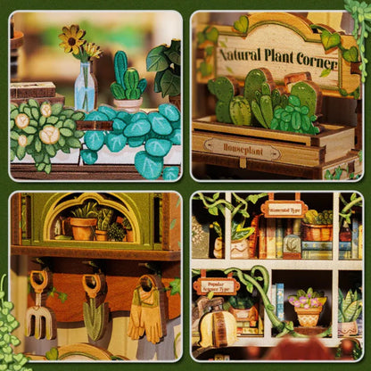 Green Life Bookshop DIY Book Nook Kit