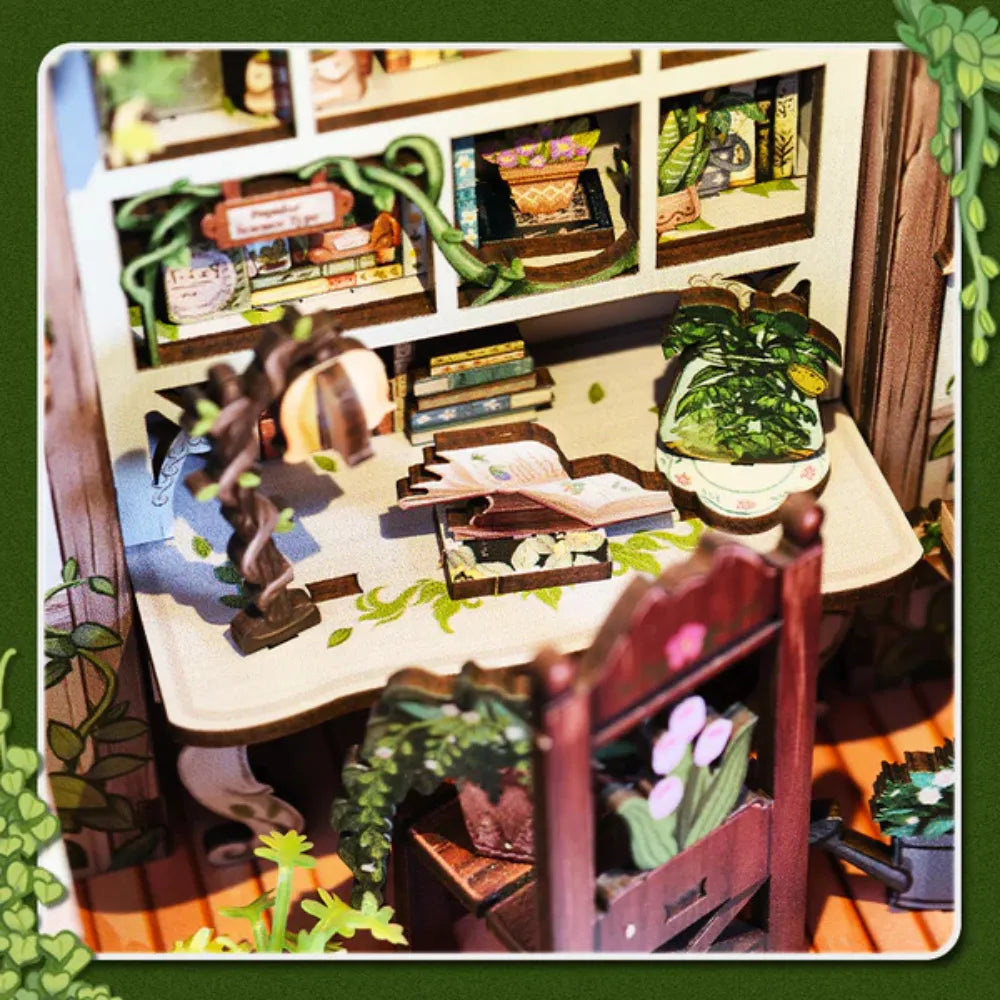 Green Life Bookshop DIY Book Nook Kit