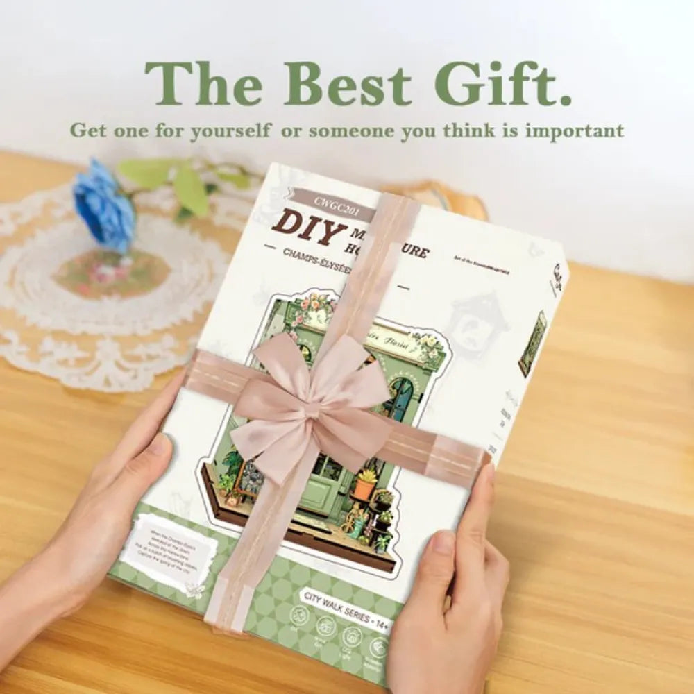 Green Life Bookshop DIY Book Nook Kit