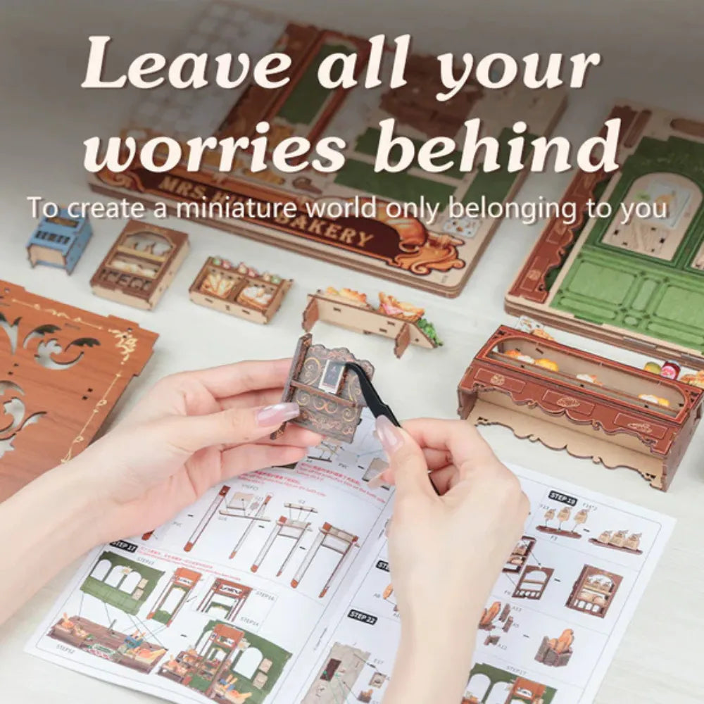 Mrs. Hunt's Bakery DIY Miniature House Kit