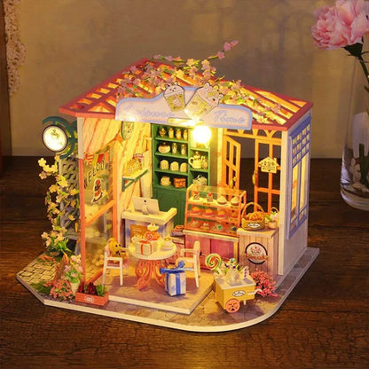Tea Time-DIY Miniature Dollhouse Kit
