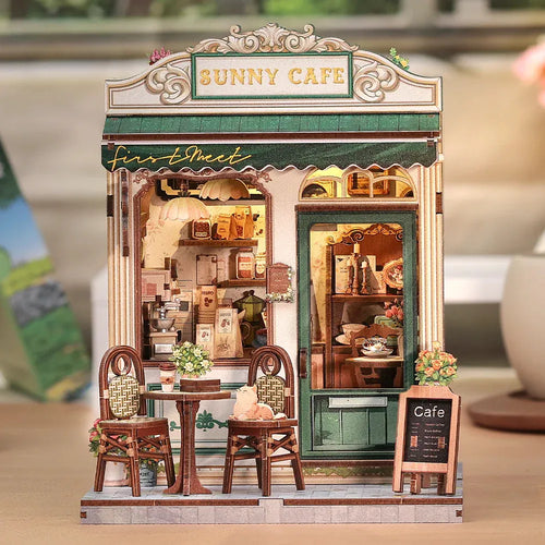 DIY Miniature Sunny Cafe Kit