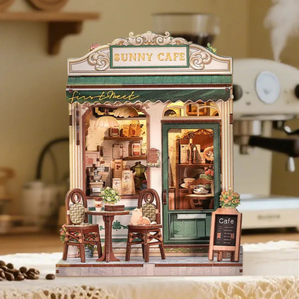 DIY Miniature Sunny Cafe Kit