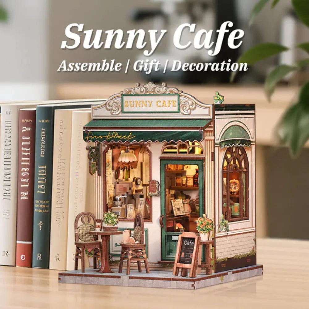 DIY Miniature Sunny Cafe Kit