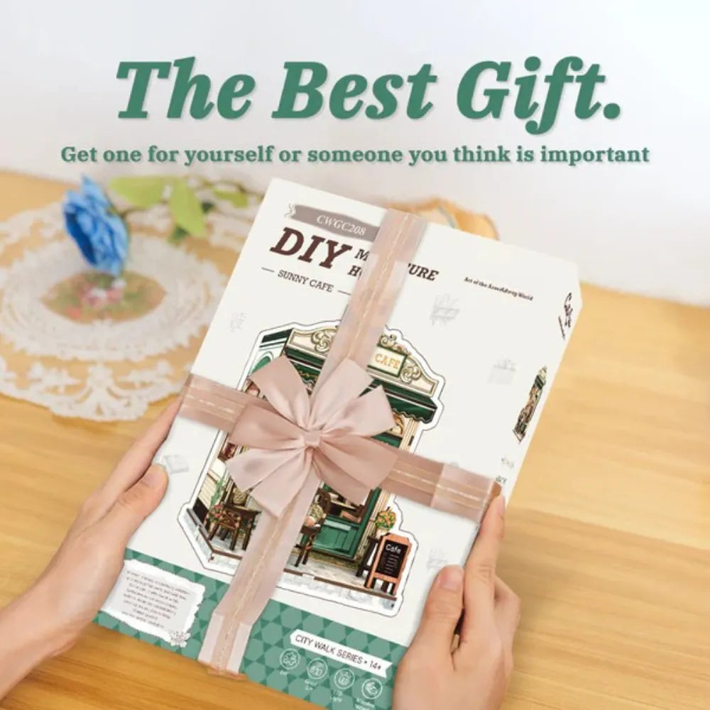 DIY Miniature Sunny Cafe Kit