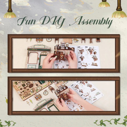 DIY Miniature Sunny Cafe Kit