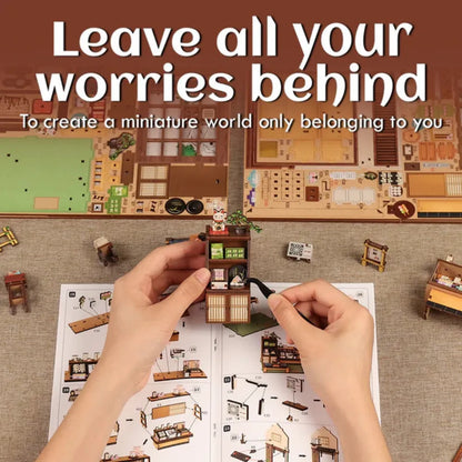 DIY Japanese Sweet Shop Miniature House Kit