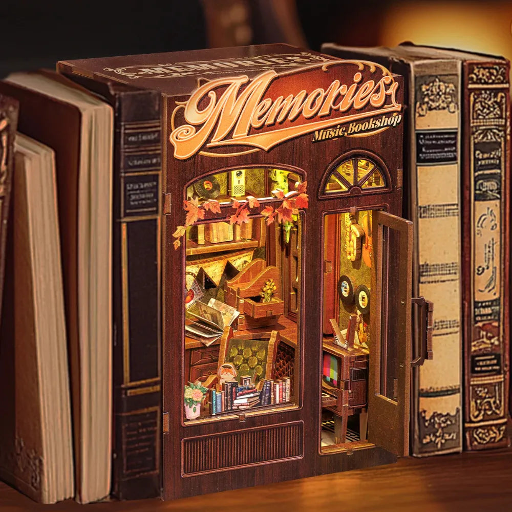 DIY Music Bookshop Miniature Kit