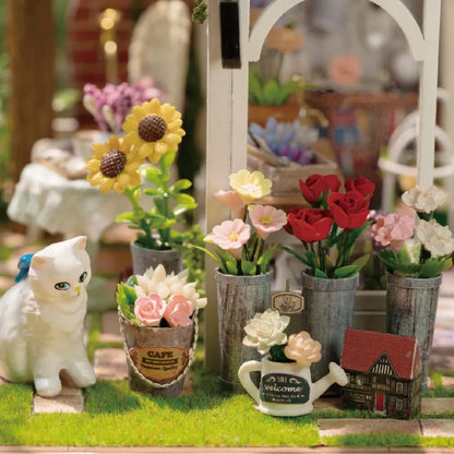 DIY Sunshine Greenhouse Miniature House Kit