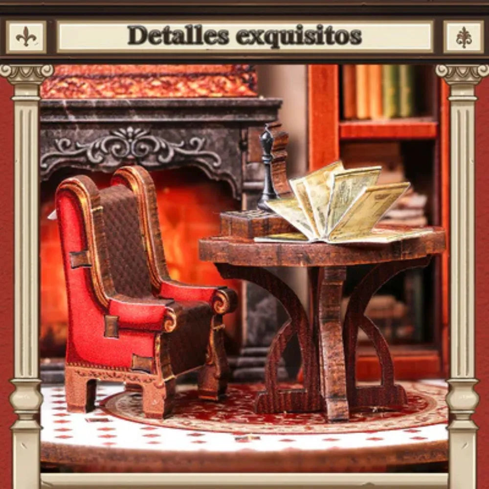 DIY Thames Bookstore Miniature House Kit