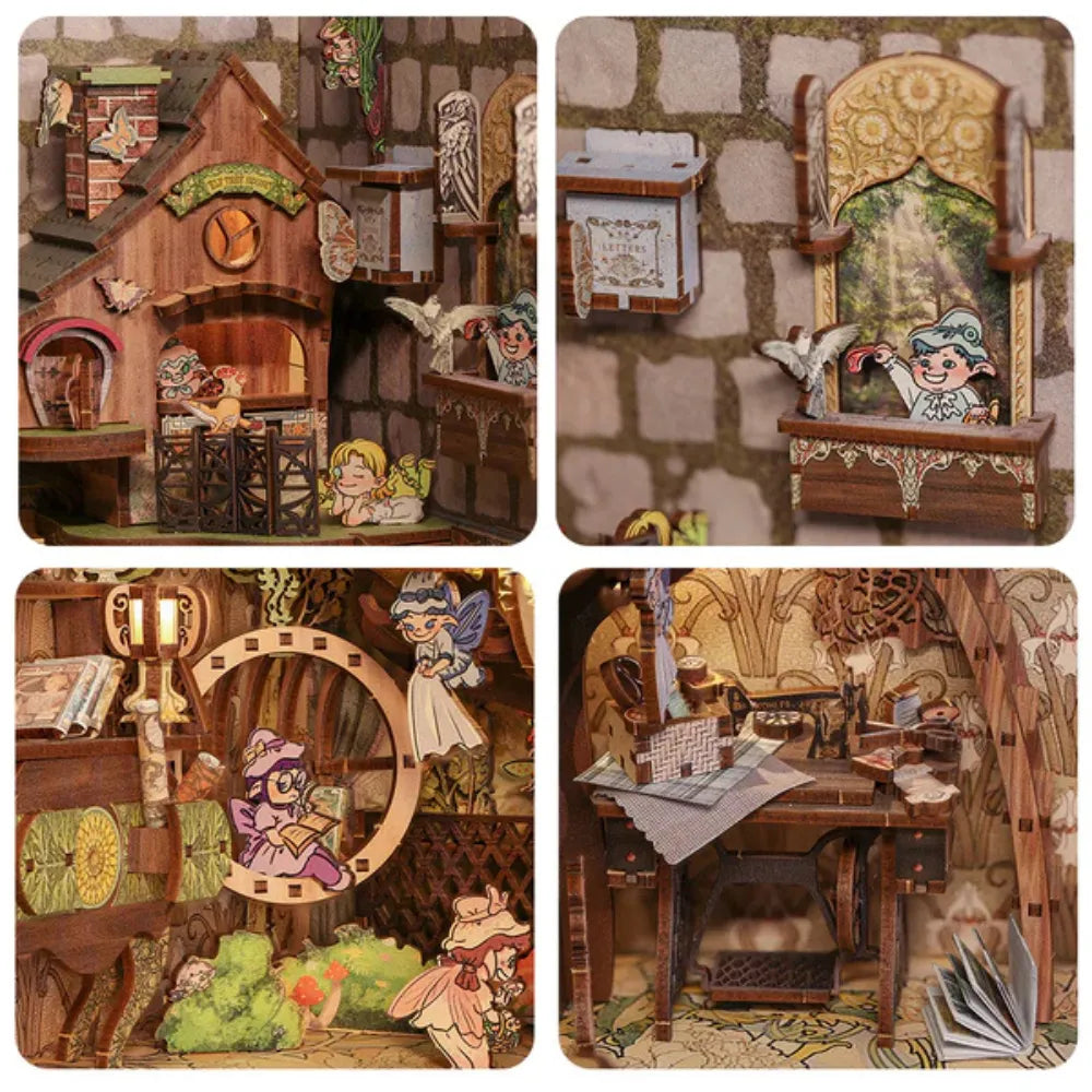 Elves Paradise DIY Book Nook Kit