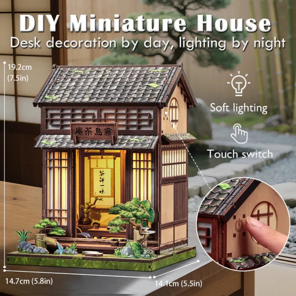 Kirishima Cha-an: DIY Japanese Tea House Miniature