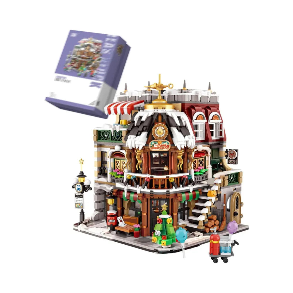 Mini Christmas Cafe Building Set
